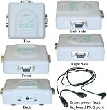 2 PC to 1 Monitor Auto Switch, Powered by the Keyboard (PS/2) Port
