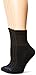 PEDS Women's Diabetic Quarter Socks with Non-Binding Top and Cushion 4 Pairs