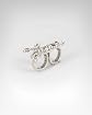 Love Script Double Finger Ring - WEB EXCLUSIVE Product Image