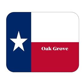 US State Flag - Oak Grove, Texas (TX) Mouse Pad
