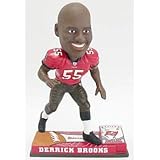 Tampa Bay Buccaneers Derrick Brooks Forever Collectibles On Field Bobble Head