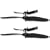Two (2) Replacement Main Rotors for Mini Infrared Remote Control Electric Helicopters
