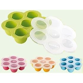 Beaba Multiportion Freezer Tray - Pink
