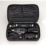 Welch Allyn Diagnostic Set, w/Standard Ophthalmoscope, MacroViewTM Otoscope w/ Throat Illuminator, Direct Plug-In Handle in Hard Case, 1/Ea, WEL97100-M
