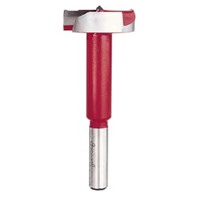 Freud FC-010 1-3/8-Inch by 3/8-Inch Shank Carbide Forstner Bit