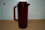 Tupperware 2 Qt. WaterColor Pitcher, Cranberry