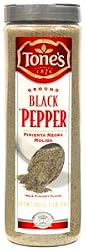 Tone's Ground Black Pepper - 18 oz .