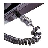 Telephone Cord Untangler, Rotating, Clear/Black SOF21002