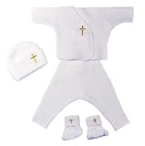 White Four Piec ...  Preemie 0-3 Pounds)
