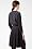 Long Sleeve Mixed Media Boatneck Dress