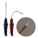 2 Flexible Butane Torch Lighters - Long Reach, Refillable