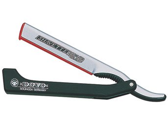 Black Aluminum Lightweight Shavette by Dovo