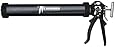 Newborn 620AL-BLACK Round Rod Gun with Aluminum Barrel, 18:1 Thrust Ratio, 20 oz. Sausage, Black
