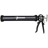 Newborn 620AL-BLACK Round Rod Gun with Aluminum Barrel, 18:1 Thrust Ratio, 20 oz. Sausage, Black