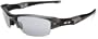 Oakley Men's Flak Jacket Iridium Golf Sunglasses,Grey Smoke Frame/Slate Lens,one size