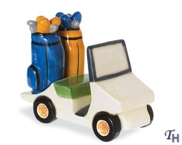 Buy Golf Cart Salt & Pepper Shakers