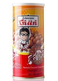 KOH KAE Coconut.terms of Peanut Crackers: Coconut Milk.net Weight 255 G / Cans. Made in Thailand