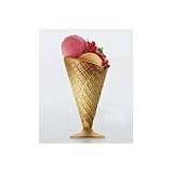 Bormioli Rocco Gelato Waffle Dessert Bowls, Set of 6