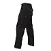 Military BDU Pants, Army Cargo Fatigues (Black, Size 2X-Large)