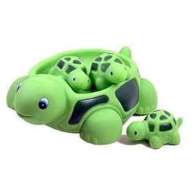 Turtle Family Bath Sets(set of 4) - Floating Bath Tub Toy