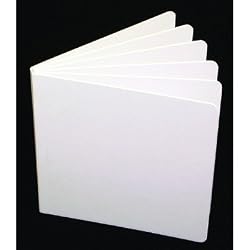 Ashley Productions Ash10705 White Hardcover Blank Book 11x8-1/2