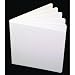 Ashley Productions Ash10705 White Hardcover Blank Book 11x8-1/2