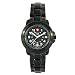 Swiss 24, Black w/Date, Green Markers, Black Case, Blk Stain