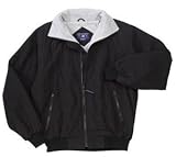 Port Authority - Crew Jacket Black/Grey Heather-4XL