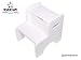 KidKraft Large Flip Stool - White