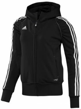 adidas Ladies T12 Hoodie, Black, M