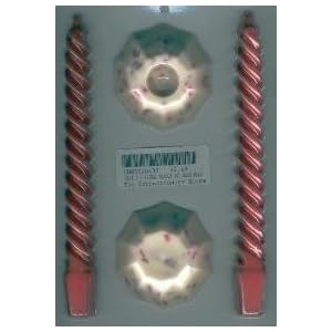 3-D Spiral Candle With Base Candy Mold by 
