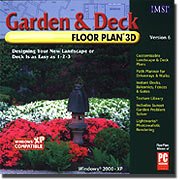 Garden & Deck FloorPlan 3D
