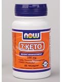 Now Foods - 7 Keto, 100mg, 60 veggie caps