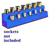 Mechanics Time Saver 1480 - 3/8 in. Drive 14 Hole Boue Impact Socket Holder - Mechanic's Time Savers - 1480