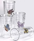 Tervis 16oz. Butterfly Tumbler -Set of 4