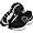 Black/Metallic Dark Grey/Black
