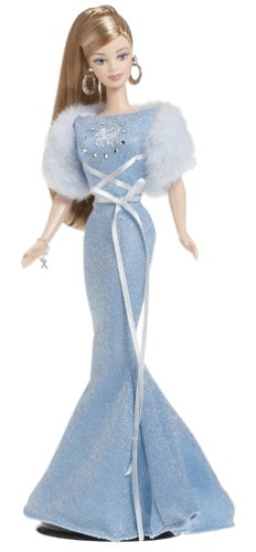 Childrens Toyshop  Toys : Barbie Doll - Sagittarius Zodiac Star Sign Collector Dolls Pink Label ( November 22 - December 21)