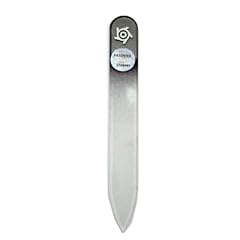 Pfeilring Glasnagelfeile, 8 cm, anthrazit metallic