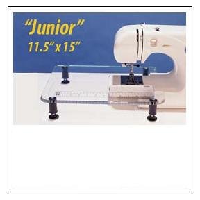 Dream World Junior Sew Steady Extension Table for Free-arm Sewing Machines - 11.5in. x 15in.
