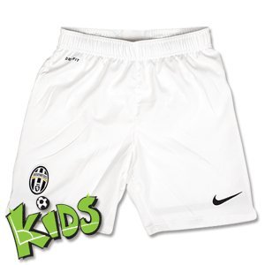 11-12 Juventus Home Shorts - Boys