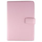 Luxury Pink Leather Flip Open Book Style Case Cover For Amazon Kindle 3 3G