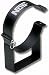 NOS 14140NOS Black Powdercoated Aluminum Quick Release Nitrous Bottle Bracket - Set of 2