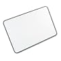 Magna Visual WOW-2436 Magna Visual White-On-White Magnetic Planning Board, Steel, 36 x 24, White/BLK