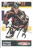 Stephane Veilleux, Minnesota Wild Autographed Card