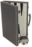 Charcoal Grey Leatherette with White Stitching Backgammon Set