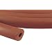 Thomas 1889 Gum Rubber Red Extruded Vacuum Tubing, 1-1/2" OD x 3/4" ID x 3/8" Wall Thick, 50' Length