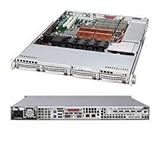 IMAGE OF Supermicro Case Rackmount SC815S-700CV E-ATX 4x1in. U320 SCSI Hot-Swap 1U 4x40mm Fan 700W Black