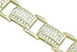 14KT Yellow Gold 5.95ct. Diamond Bracelet