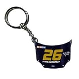 Jamie McMurray Hood Shaped NASCAR Keychain