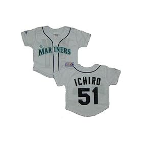 Seattle Mariners Ichiro Infant Player Name Home Replica Jersey